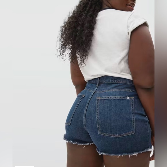 298 Everlane The Way High Denim Short size 26 - Picture 3 of 13